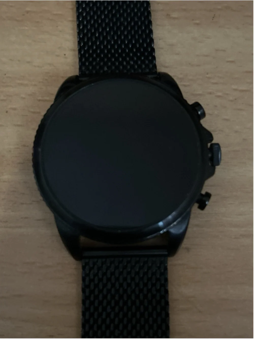 Fossil Gen 6 OS by Google Smart Watch NEEDS NEW BATTERY Black Android or iPhone